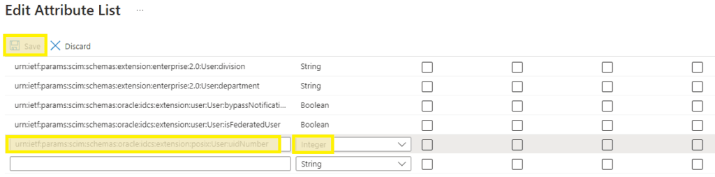 Add uidNumber attribute