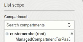 Compartment Selection