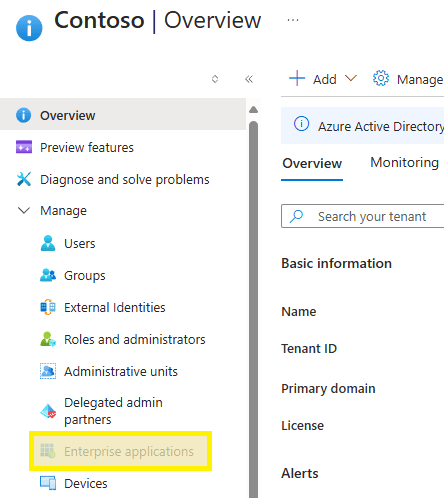 Select Enterprise Applications