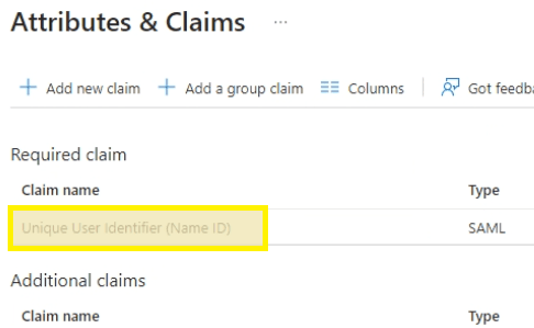 Default Claim Selection