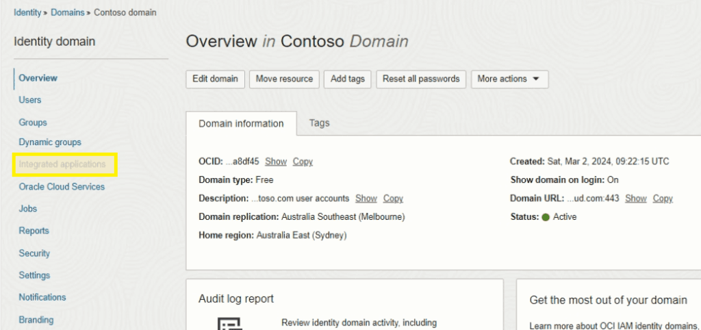 Integrated Applications